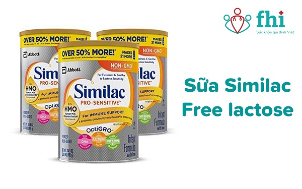 sữa similac free lactose